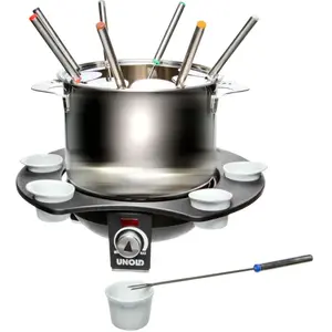Comparateur de prix : Unold 2074003 appareil à fondue elégance métallique