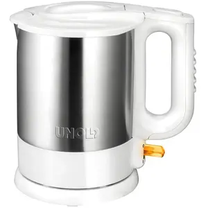 Unold Wasserkocher 18010 Edelstahlgehäuse 1,5 l 2200 w weiß pas cher
