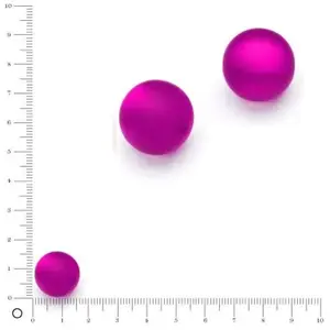 Knorr Prandell Perle Polaris satinée Ø 16 mm - RoseVendu parscrapmalin