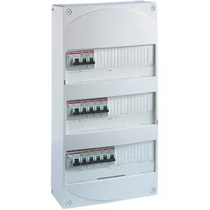 Tableau électrique pré-équipé 3 rangées 13 modules ABB pas cher