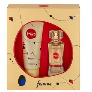 Miro Coffret Cadeau Femme/Femme (Eau de Parfum 50ml + Gel Douche 100ml) 150ml pas cher