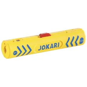Dénudeur coaxial Jokari - Diamètre 4,8 à 7,5 mm - Jaune