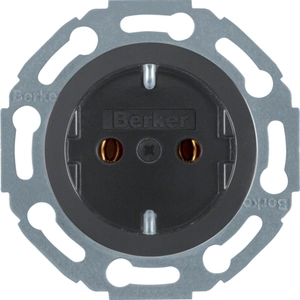 Hager 474521 Type f Black Socket-Outlet Socket-outlets (16 à, 50/60) pas cher
