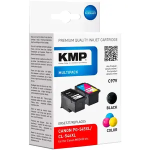 Comparateur de prix : Kmp Cartouche D´encre C97v Multipack Pg-545/cl-546 Xl