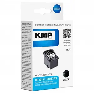 Comparateur de prix : Kmp H75 Compatible Avec La Cartouche D´encre Hp Ch 563 Ee