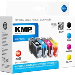 Comparateur de prix : KMP - Encre Compatible hp Nr.364XLVALBP comp. Multipack H62V m. Chip (1712,0005)