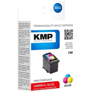 Comparateur de prix : Kmp C88 Compatible Avec La Cartouche D´encre Canon Cl-541 Xl