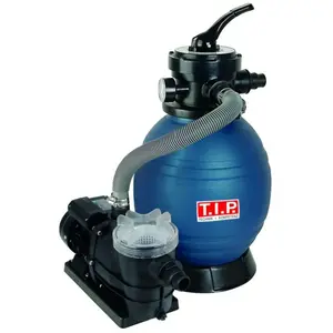 Comparateur de prix : T. I. P. Piscine kit filtre filtre à sable spf 250f, bleu, 10000l/h