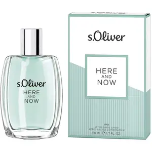 Comparateur de prix : s.Oliver - Here And Now Spray Après-rasage 50 ml male