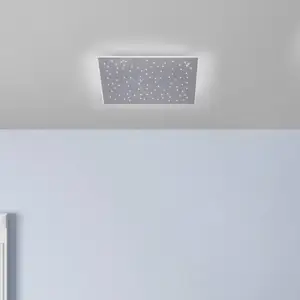 Q-Smart-Home Paul Neuhaus Q-NIGHTSKY, plafonnier LED, 60x60 cmVendu parluminaire