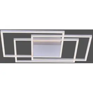 Paul Neuhaus Plafonnier LED Inigo, 75 cm, 3 lampes à intensité variable