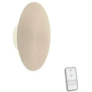 Paul Neuhaus Applique murale LED Akku Puntua Ø 25 cm laiton matVendu parreuter