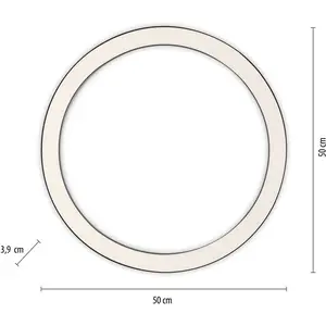 Comparateur de prix : Plafonnier LED PURE Lines, Ø 50 cm, anthracite, CCT, télécommande
