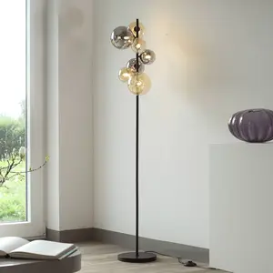 Comparateur de prix : Paul Neuhaus lampe sur pied Popsicle, verre, hauteur 155 cm, G9