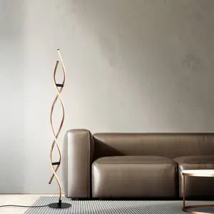 Comparateur de prix : Paul Neuhaus Lampe sur pied LED Polina, or, métal, intensité variable