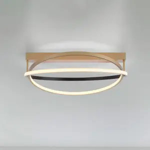 Q-Smart-Home Paul Neuhaus Q-Beluga plafonnier LED, laiton pas cher
