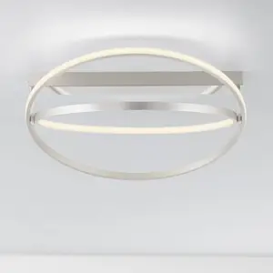 Q-Smart-Home Paul Neuhaus Q-Beluga plafonnier LED, acierVendu parluminaire