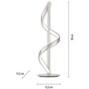 Q-Smart-Home Paul Neuhaus Q-Swing lampe de table LED, acierVendu parluminaire