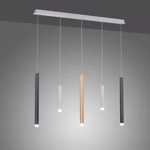 PURE Gemin suspension LED à 5 lampes mélange pas cher