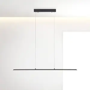 PURE Suspension LED Lite, anthracite, 100 cm, CCT, intensité variable pas cher
