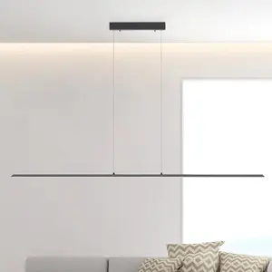 PURE Suspension LED Lite, anthracite, 160 cm, CCT, intensité variable pas cher