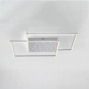 Comparateur de prix : Paul Neuhaus Yuki plafonnier LED, forme angulaire