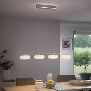 Q-Smart-Home Paul Neuhaus Q-ETIENNE suspension LED 4 lampes pas cher