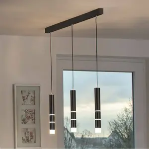 PURE Vega suspension LED, trois cylindres, noir pas cher