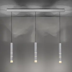 PURE Vega suspension LED, trois cylindres, alu pas cher