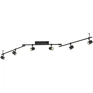 Comparateur de prix : Paul Neuhaus spot pour plafond LED Barik, 188 cm, réglable