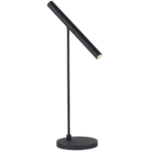 PURE Tutua lampe LED, variateur capteur, noire pas cher