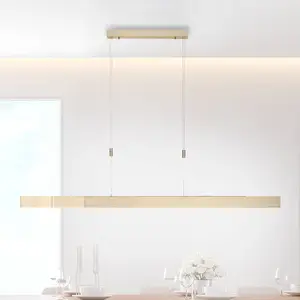 Paul Neuhaus PURE Moto suspension LED avec variateur, laiton