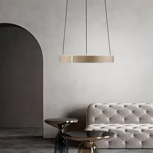 Comparateur de prix : PURE Suspension LED E-Clipse bronze Ø 50 cm Métal CCT