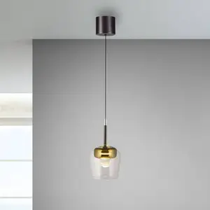 Q-Smart-Home Paul Neuhaus Suspension Smart LED Q-Kon doré Ø 21 cm pas cher