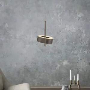 Q-Smart-Home Lampe Suspendue Q-rotate Marron Moderne - 2247-34 pas cher
