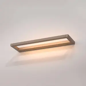 PURE Applique murale LED Puro bronze Largeur 50 cm Aluminium Variateur pas cher