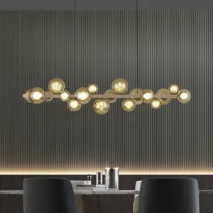 Comparateur de prix : PURE Suspension LED E-Popup bronze verre/métal CCT 18-flux.