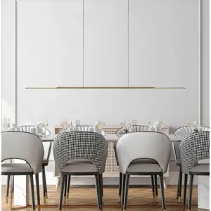 PURE Suspension LED Surface, bronze 160 cm Aluminium 3.000 K pas cher
