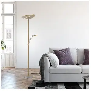 Paul Neuhaus Artur Lampadaire à éclairage indirect, LED, 673-39, pas cher