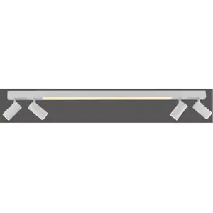 Comparateur de prix : Plafonnier LED PURE Lines, 120 cm, blanc, CCT, télécommande