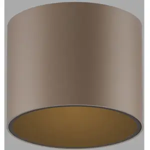 Plafonnier LED PURE pour salle de bain Point, couleur bronze, Ø 18 cm,... pas cher