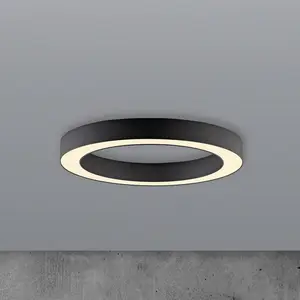 Plafonnier LED PURE Lines, Ø 35 cm, graphite, CCT, télécommande pas cher