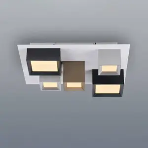 Lumière Led De Plafond Pure Manhattan 5 Lumières - 6934-70 pas cher