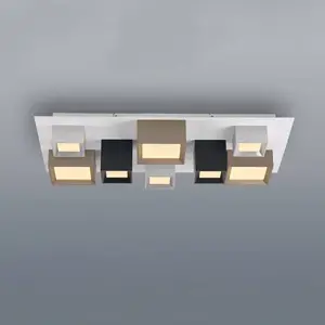 Lumière Led De Plafond Pure Manhattan 8 Lumières - 6937-70 pas cher