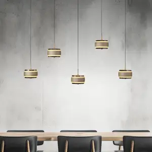 Comparateur de prix : Suspension LED PURE Falling Rings, bronze, longueur 101 cm, à 5 lampes...