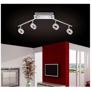 Paul Neuhaus Sileda Spot de plafond, LED, 4 sources lumineuses, 6786-9... pas cher
