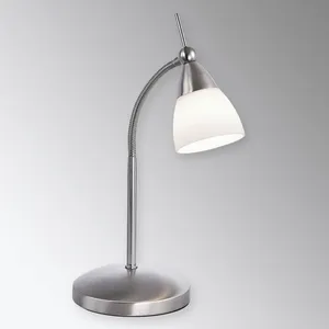 Comparateur de prix : Paul Neuhaus lampe à poser Pino, gris, 45 cm, intensité variable, G9