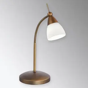 Comparateur de prix : Paul Neuhaus lampe à poser Pino, laiton vieilli, 45 cm, intensité variable