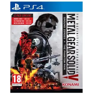 Comparateur de prix : Konami Metal Gear Solid V The Definitive Experience PS4 PlayStation 4