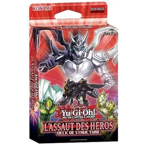 Comparateur de prix : Jeu de cartes Konami Yu Gi Oh L'assaut des héros Deck de structure